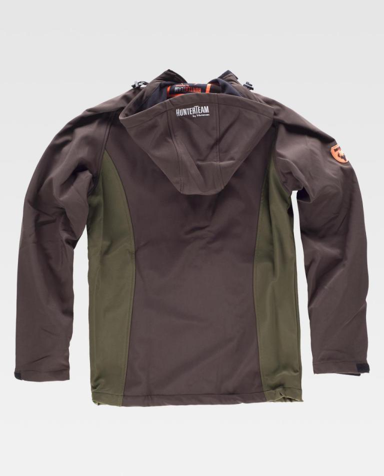 Workshell Workteam S8610 Marrón / Verde Caza