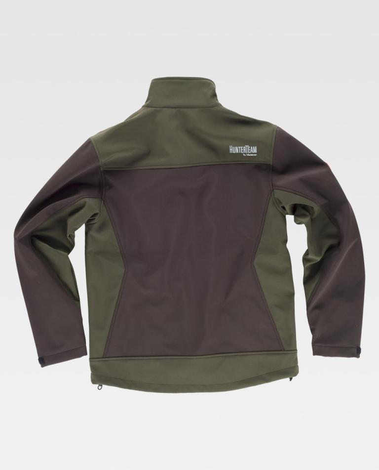 Workshell Workteam S8620 Marrón / Verde Caza