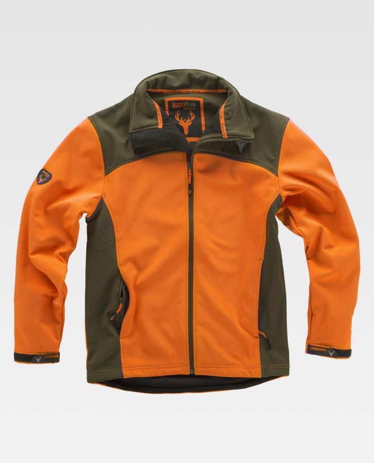 Workshell Workteam S8630 Naranja AV / Verde Caza