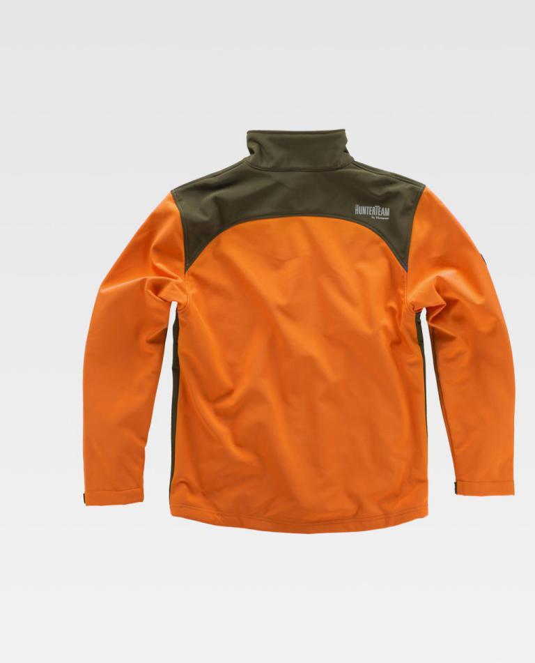 Workshell Workteam S8630 Naranja AV / Verde Caza