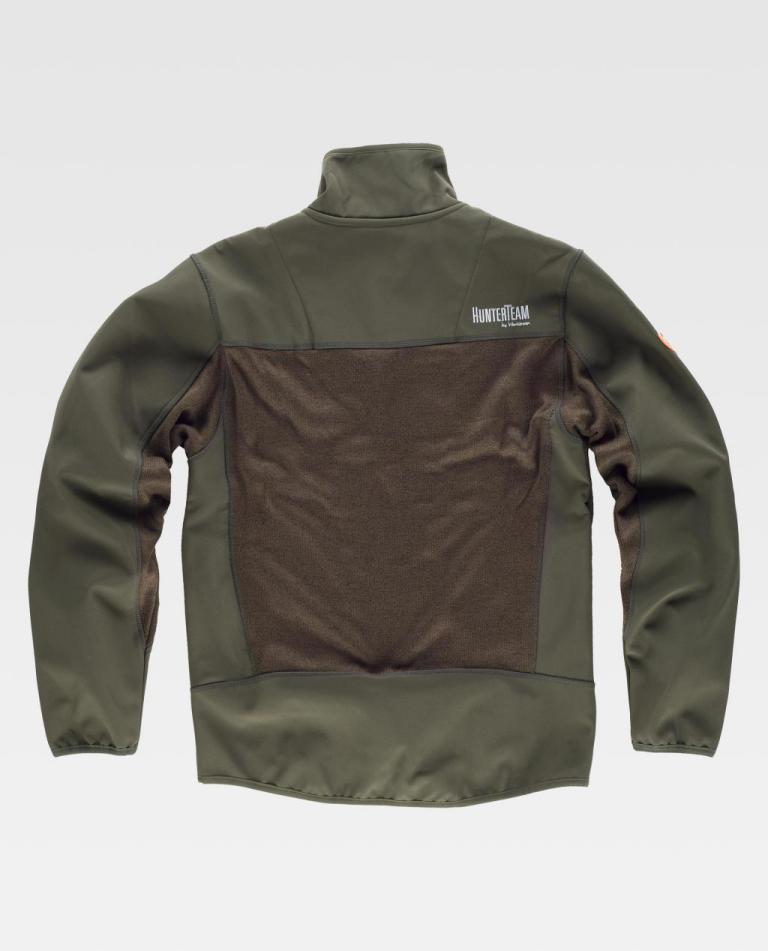Workshell Workteam S8650 Verde Caza / Marrón
