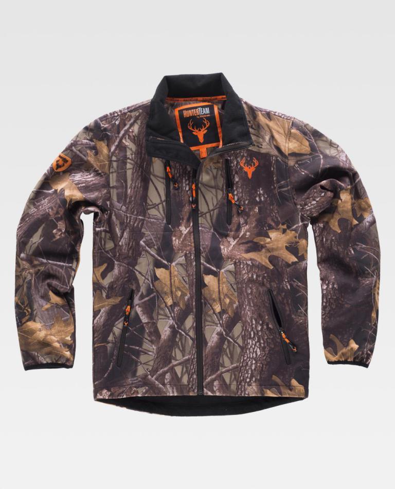 Workshell Workteam S8660 Camuflaje Bosque Marrón