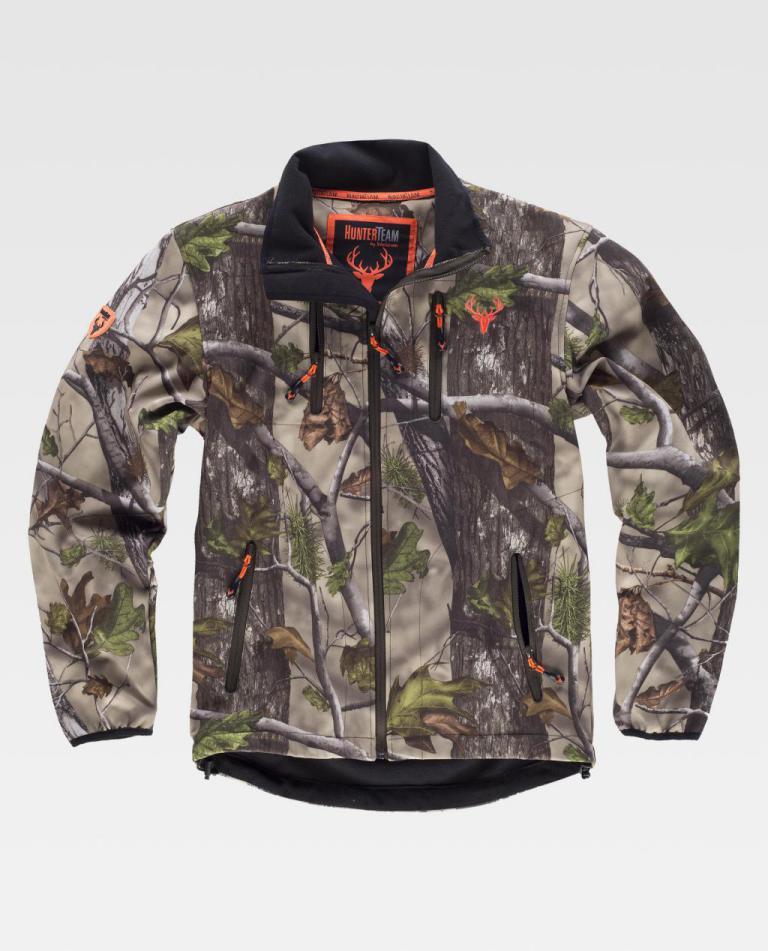Workshell Workteam S8660 Camuflaje Bosque Verde