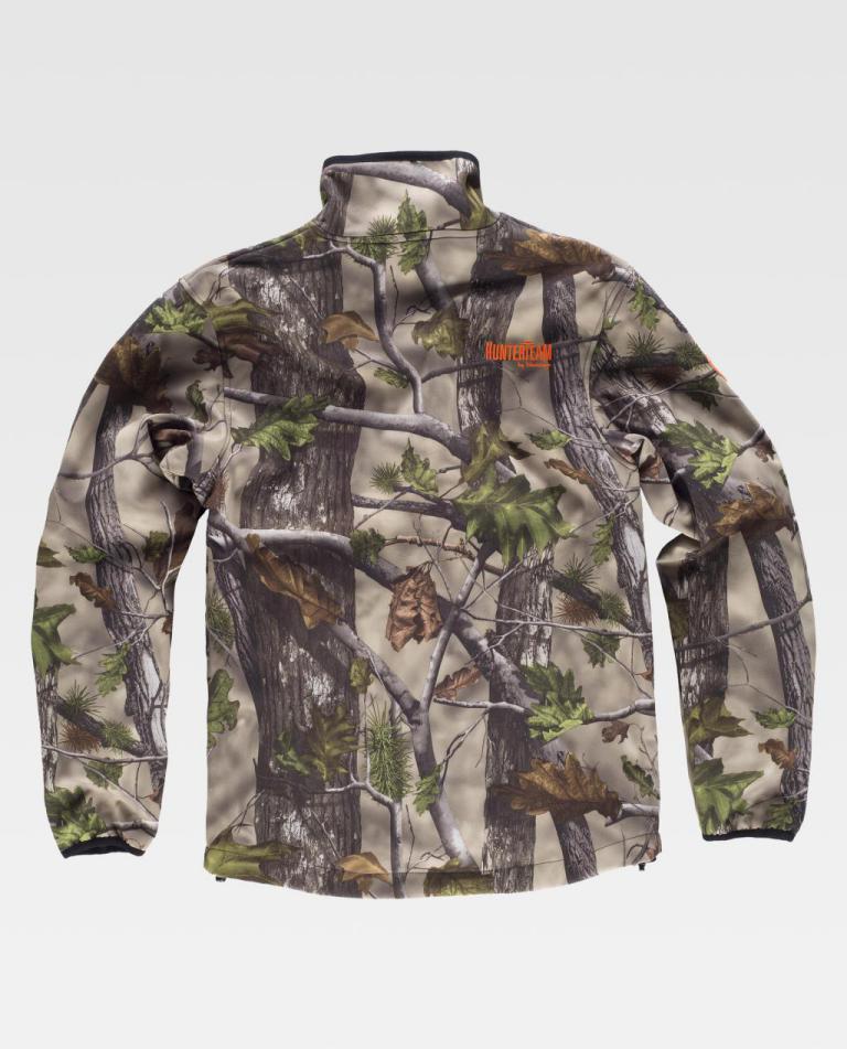 Workshell Workteam S8660 Camuflaje Bosque Verde