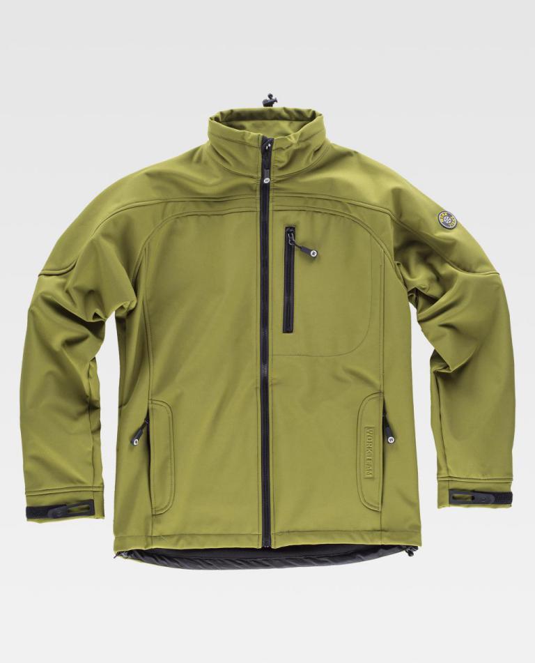 Workshell Workteam S9010 Verde Kaki
