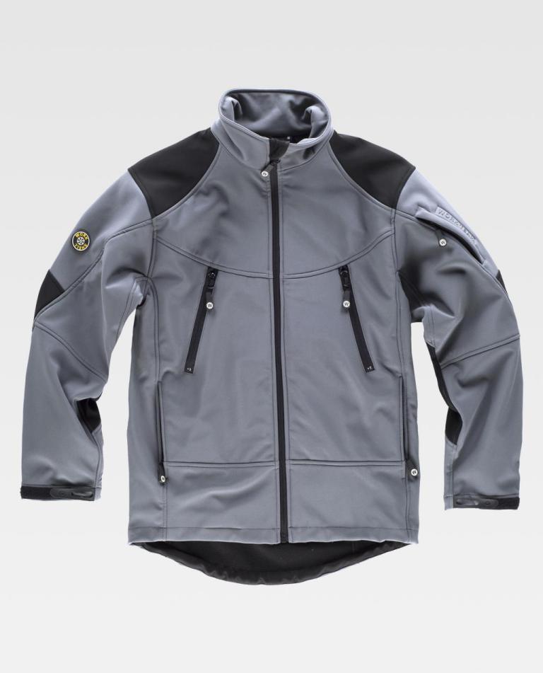 Workshell Workteam S9020 Gris / Negro