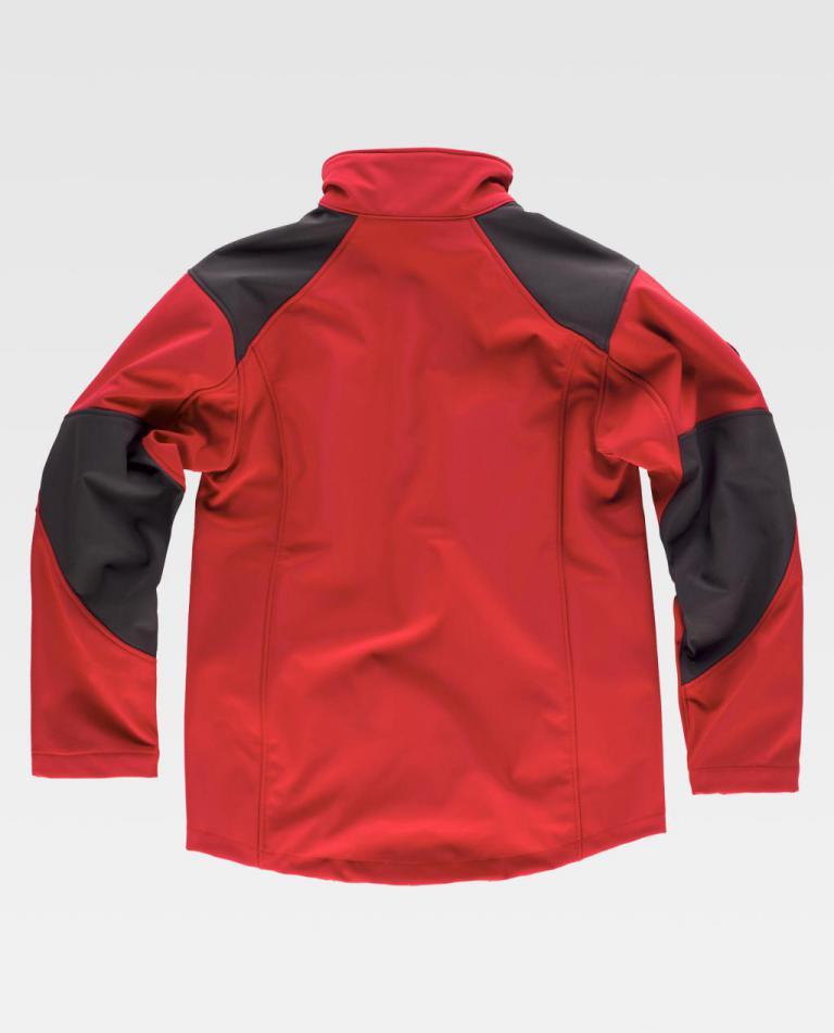 Workshell Workteam S9020 Rojo / Negro