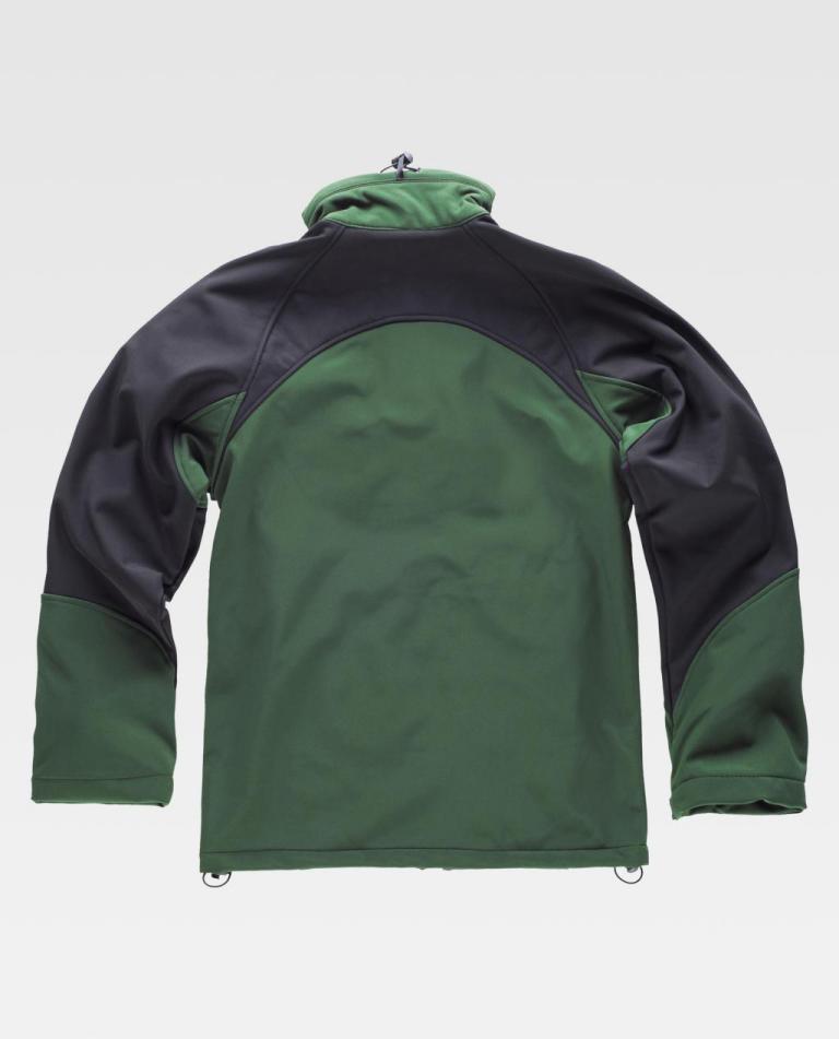 Workshell Workteam S9030 Verde Oscuro / Negro