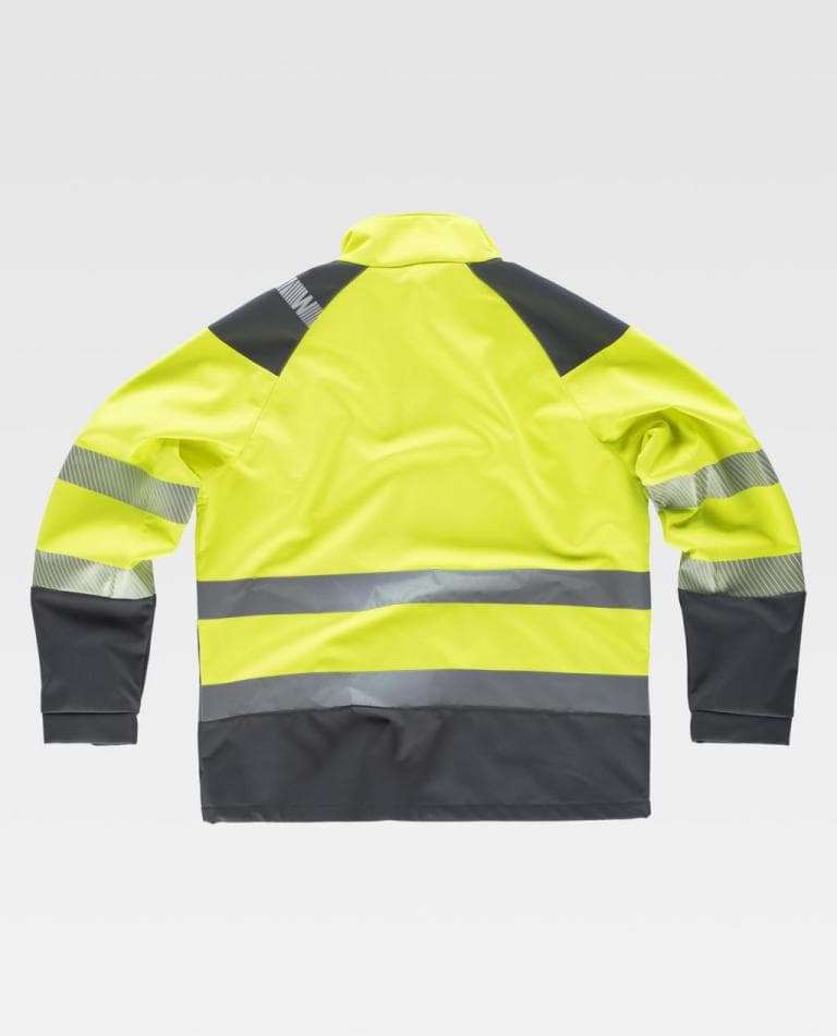 Workshell Workteam S9201 Amarillo AV / Gris Oscuro