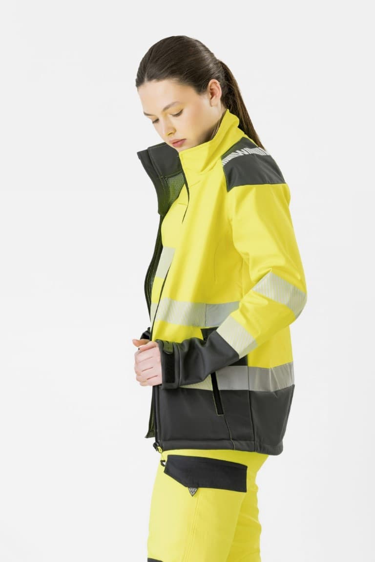 Workshell Workteam S9201 Amarillo AV / Gris Oscuro
