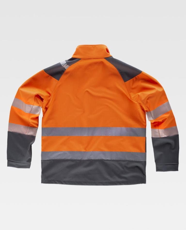 Workshell Workteam S9201 Naranja AV / Gris Oscuro
