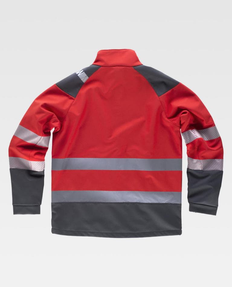 Workshell Workteam S9202 Rojo / Gris Oscuro