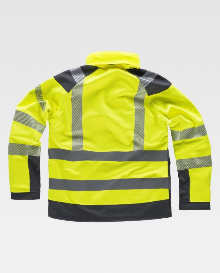 Workshell Workteam S9211 Amarillo AV / Gris Oscuro