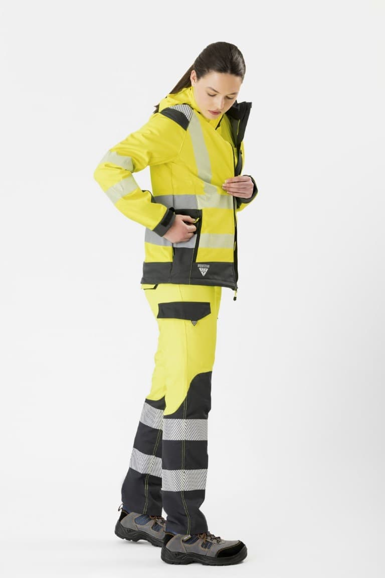 Workshell Workteam S9211 Amarillo AV / Gris Oscuro