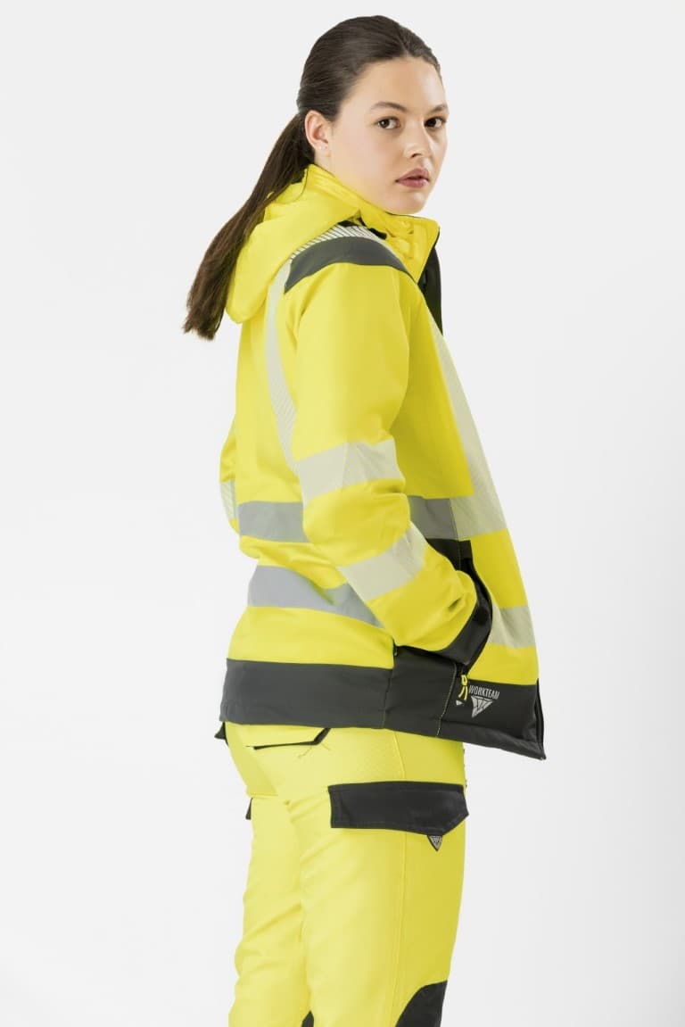 Workshell Workteam S9211 Amarillo AV / Gris Oscuro