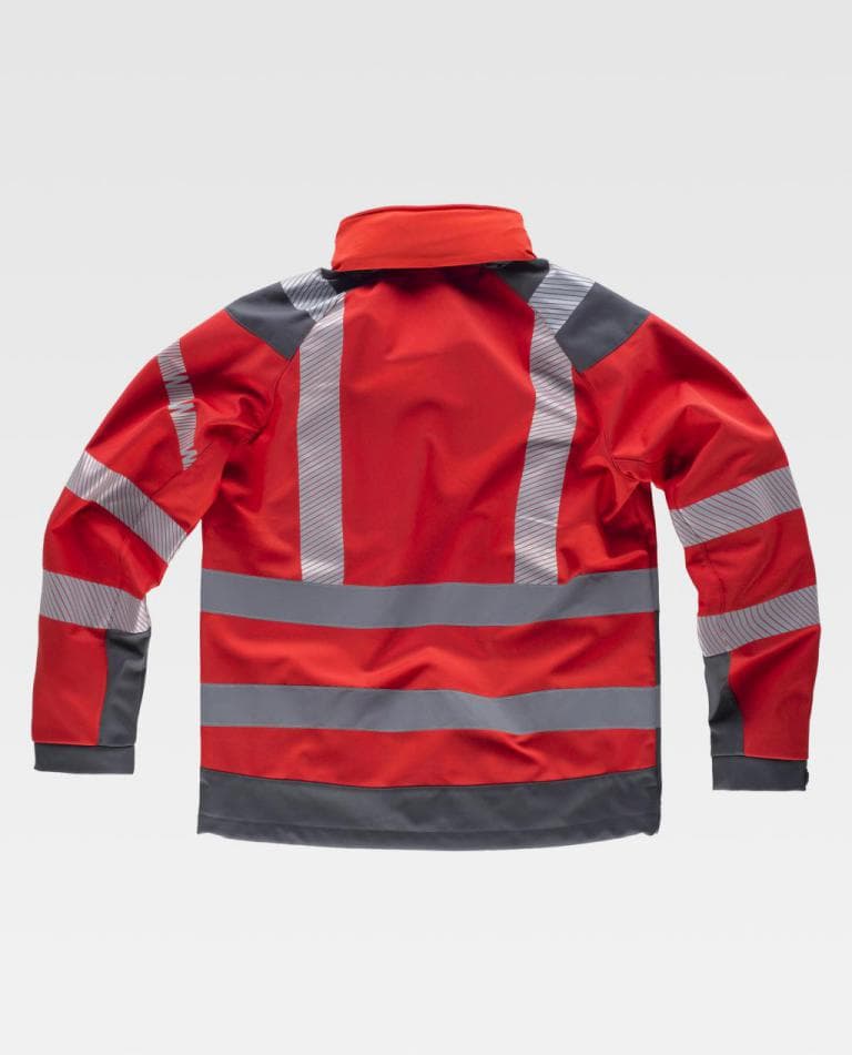 Workshell Workteam S9212 Rojo / Gris Oscuro