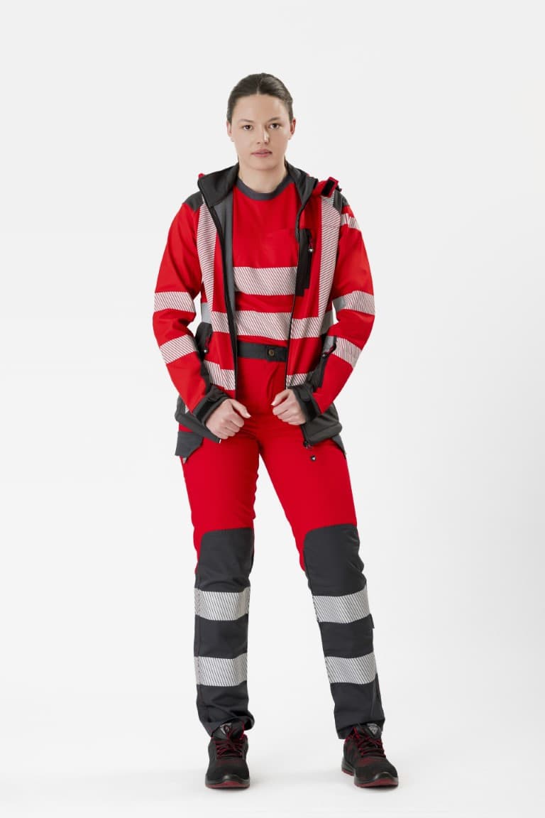 Workshell Workteam S9212 Rojo / Gris Oscuro