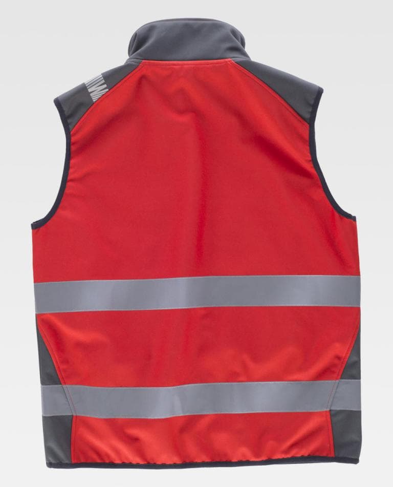 Chaleco Workteam S9232 Rojo / Gris Oscuro