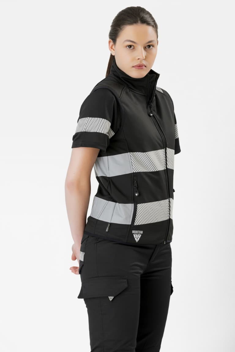 Chaleco Workteam S9233 Negro