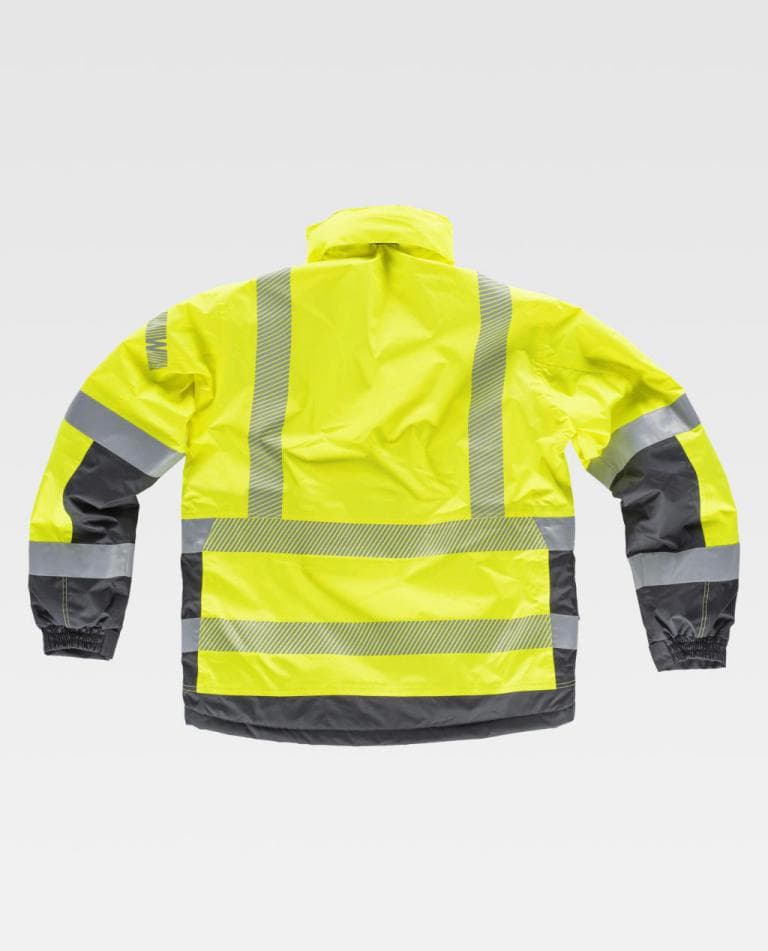 Parka Workteam S9261 Amarillo AV / Gris Oscuro