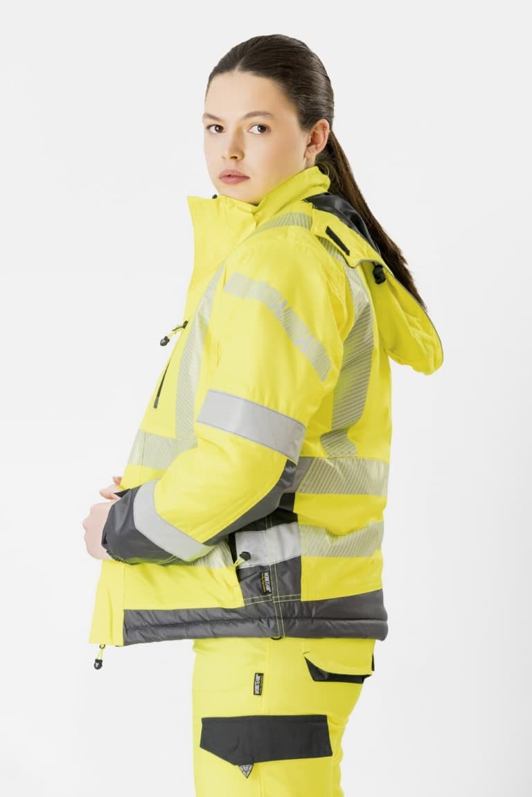 Parka Workteam S9261 Amarillo AV / Gris Oscuro
