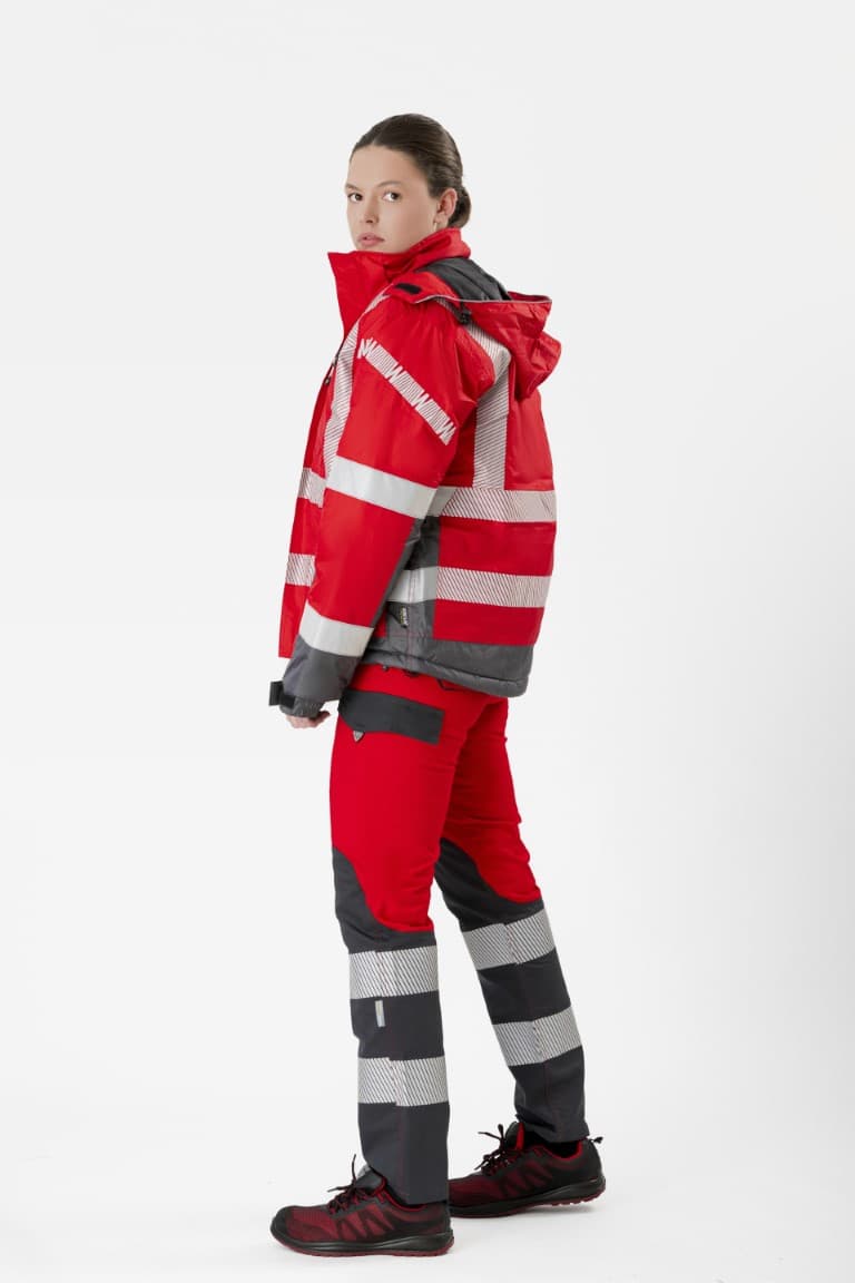 Parka Workteam S9262 Rojo / Gris Oscuro
