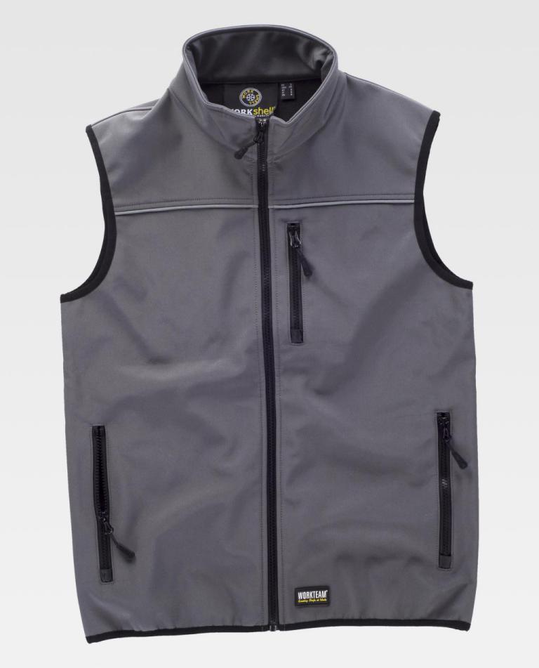 Chaleco Workteam S9310 Gris