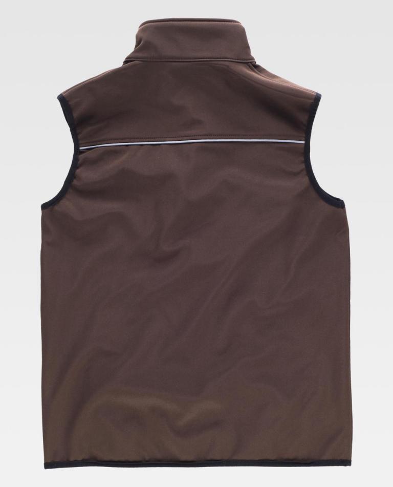 Chaleco Workteam S9310 Marrón
