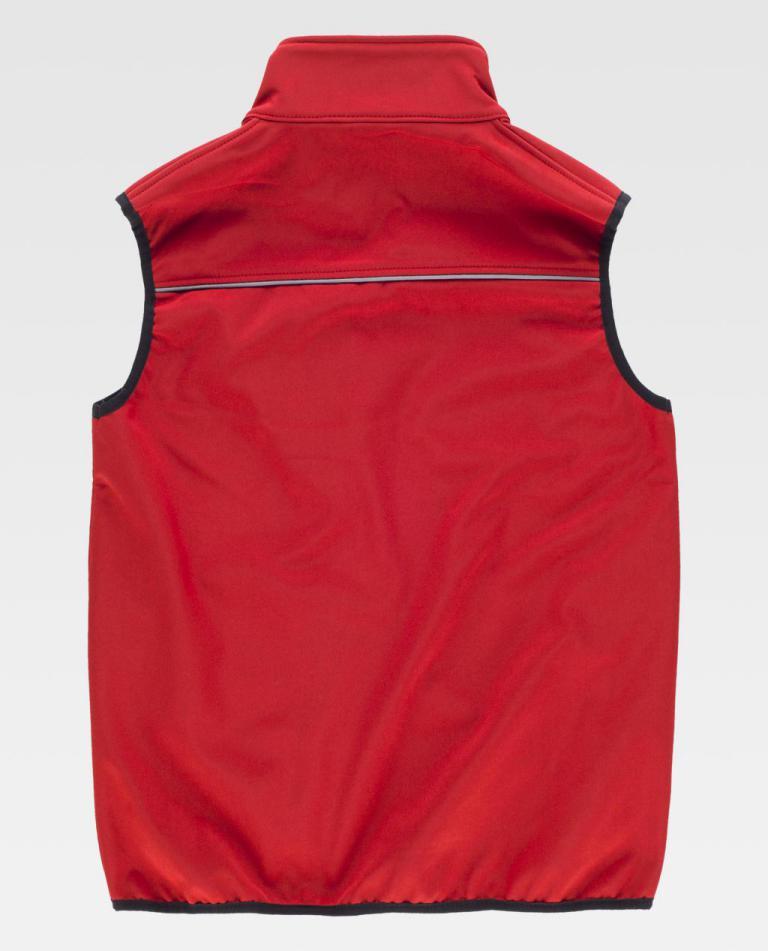 Chaleco Workteam S9310 Rojo