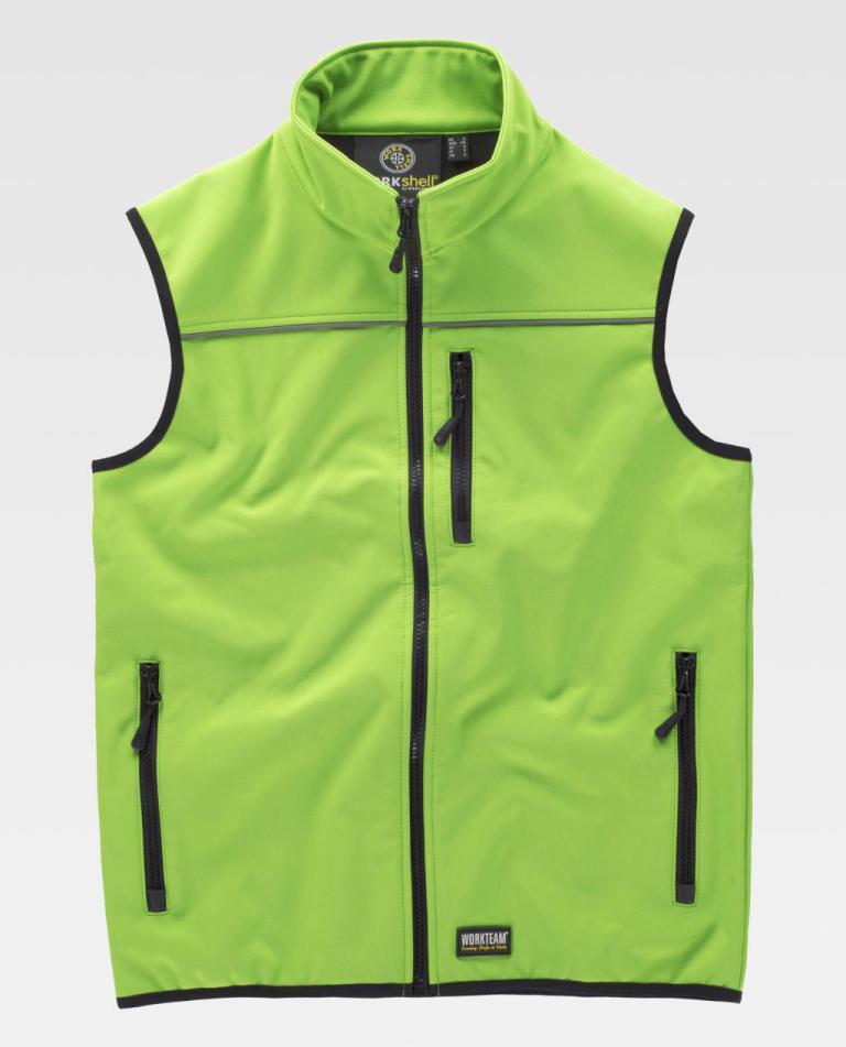Chaleco Workteam S9310 Verde Lima