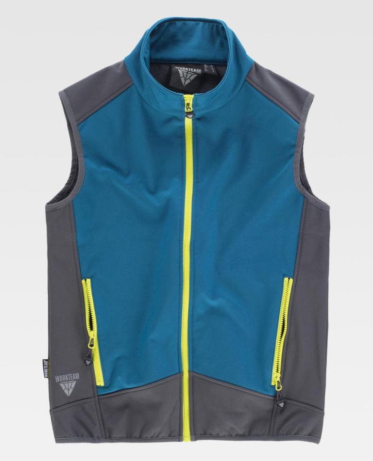 Chaleco Workteam S9315 Azafata / Gris