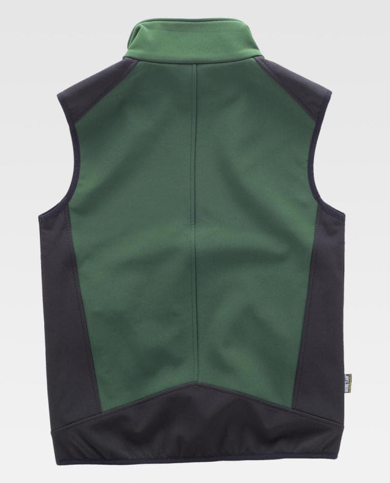 Chaleco Workteam S9315 Verde Oscuro / Negro