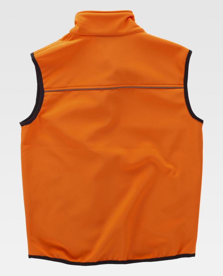 Chaleco Workteam S9320 Naranja Flúor