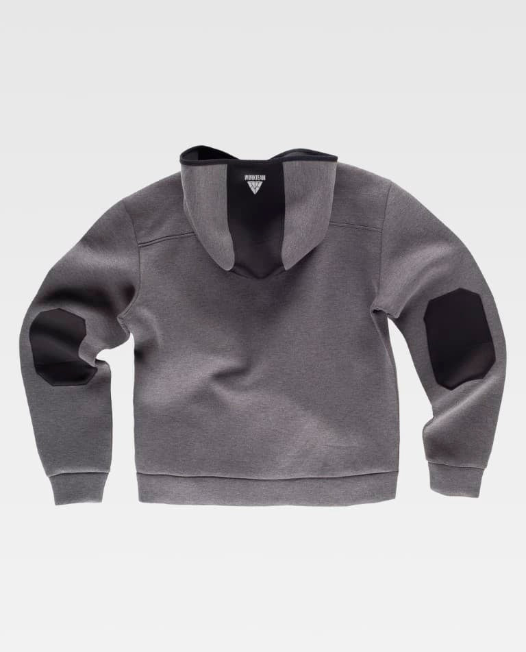 Sudadera Workteam S9485 Gris / Negro