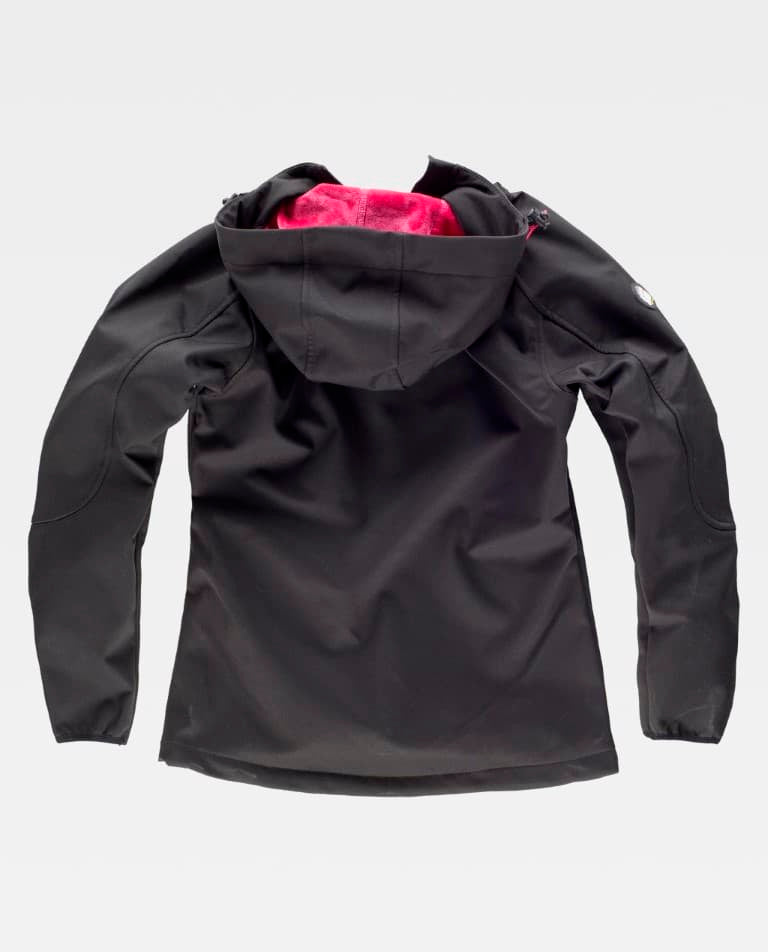 Workshell Workteam S9494 Negro / Rosa Fucsia
