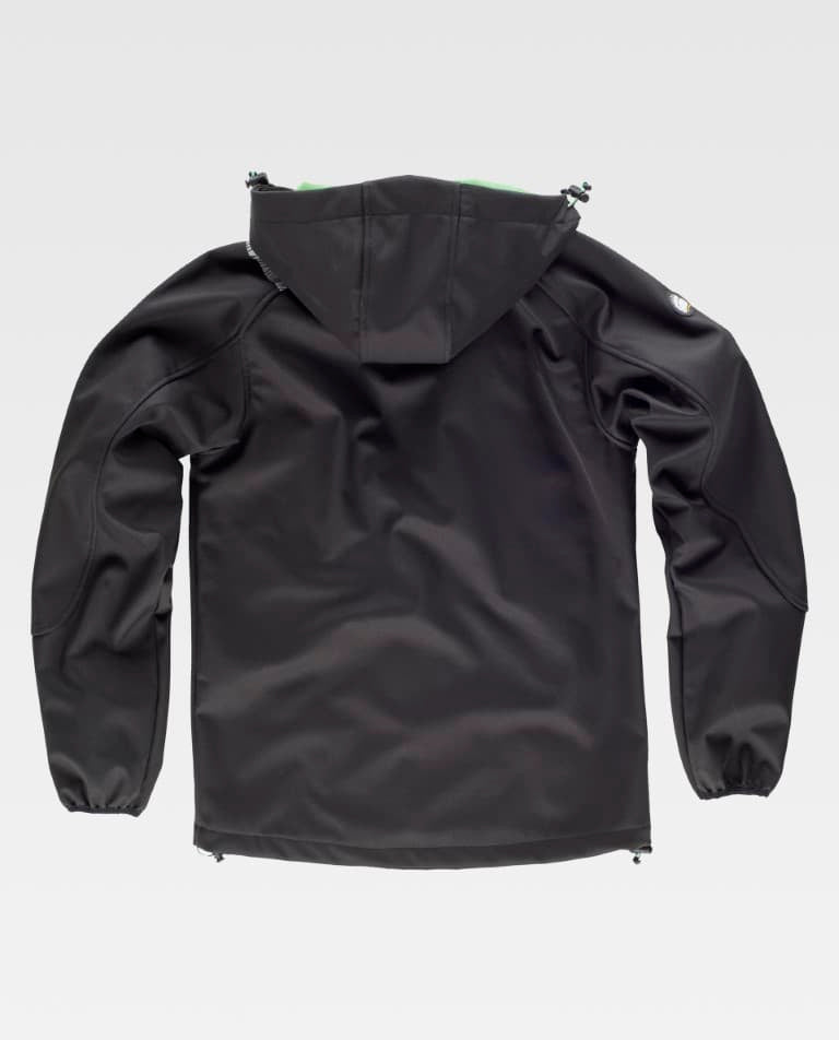 Workshell Workteam S9499 Negro / Verde Menta