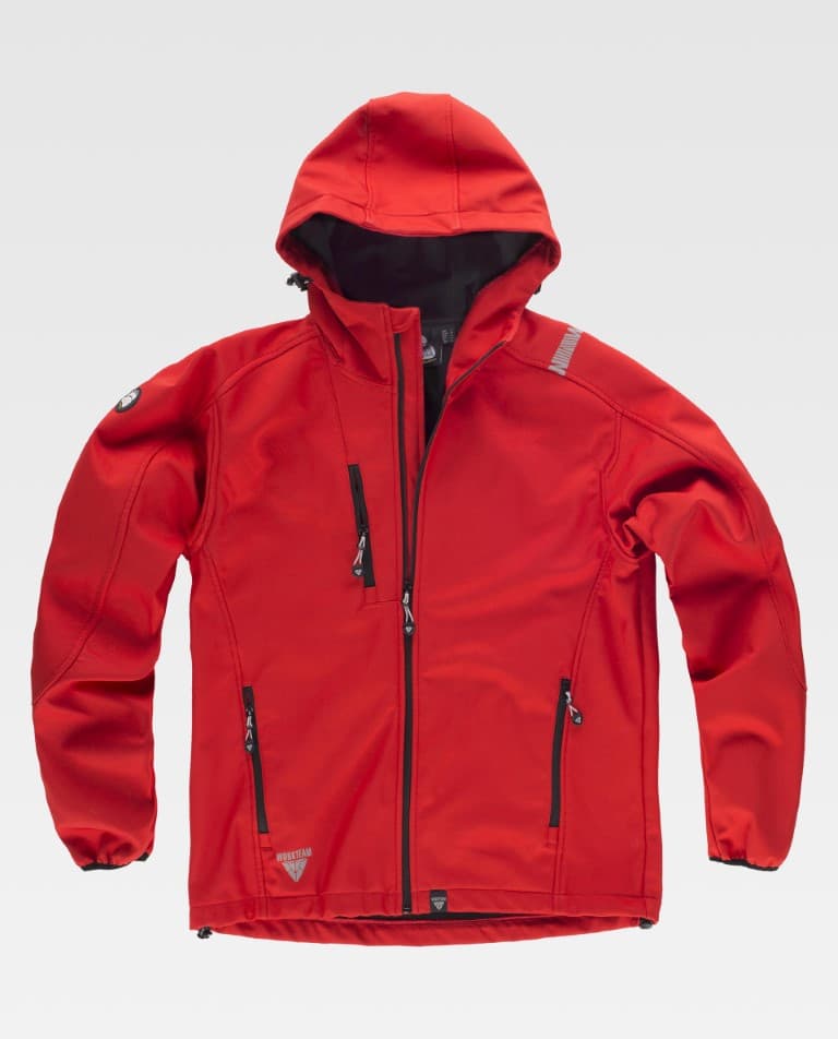 Workshell Workteam S9499 Rojo / Negro