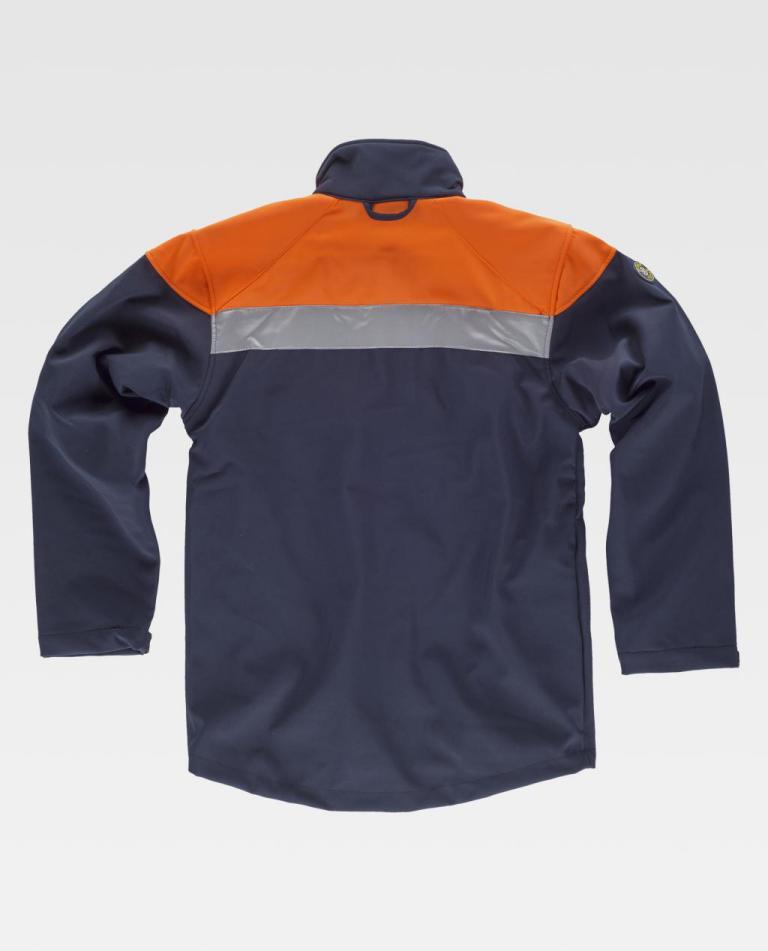 Workshell Workteam S9505 Marino / Naranja AV