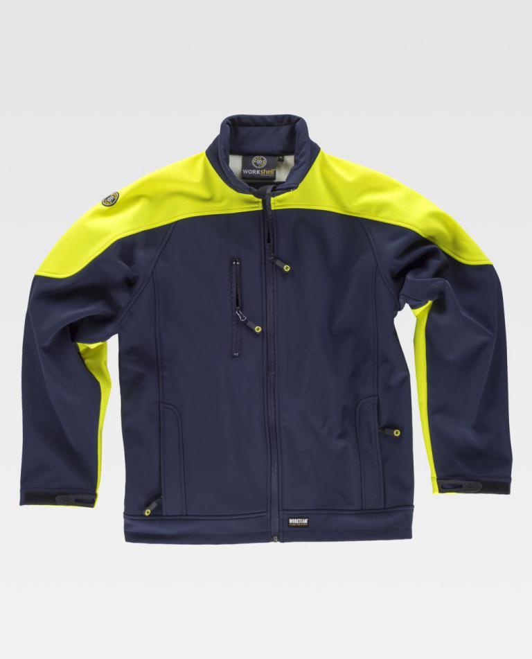Workshell Workteam S9510 Marino / Amarillo AV