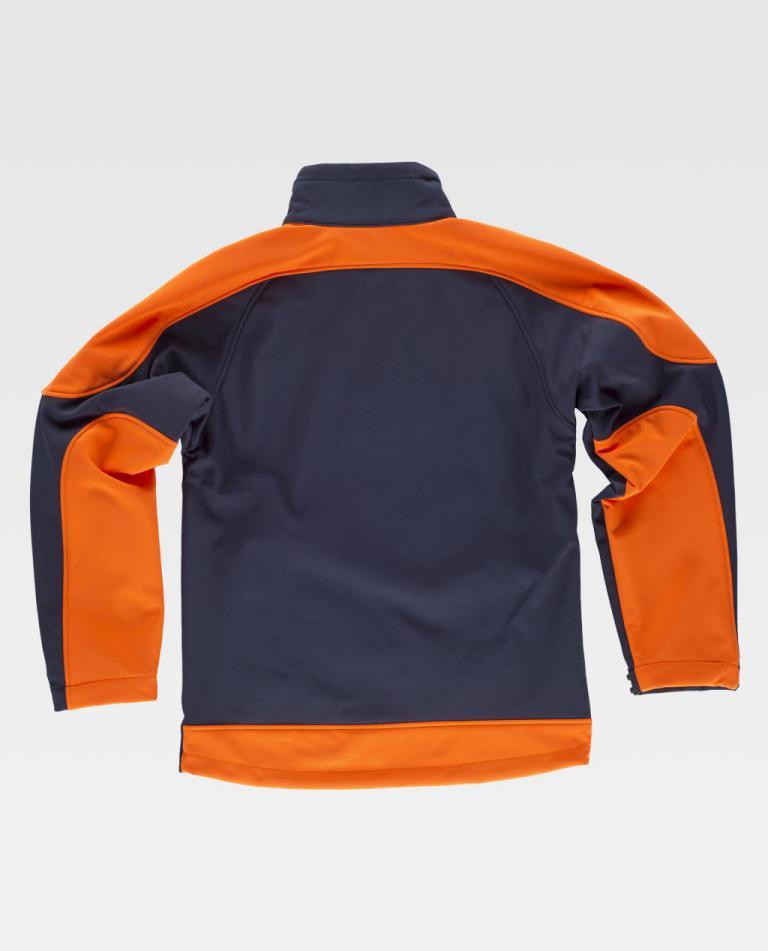Workshell Workteam S9510 Marino / Naranja AV
