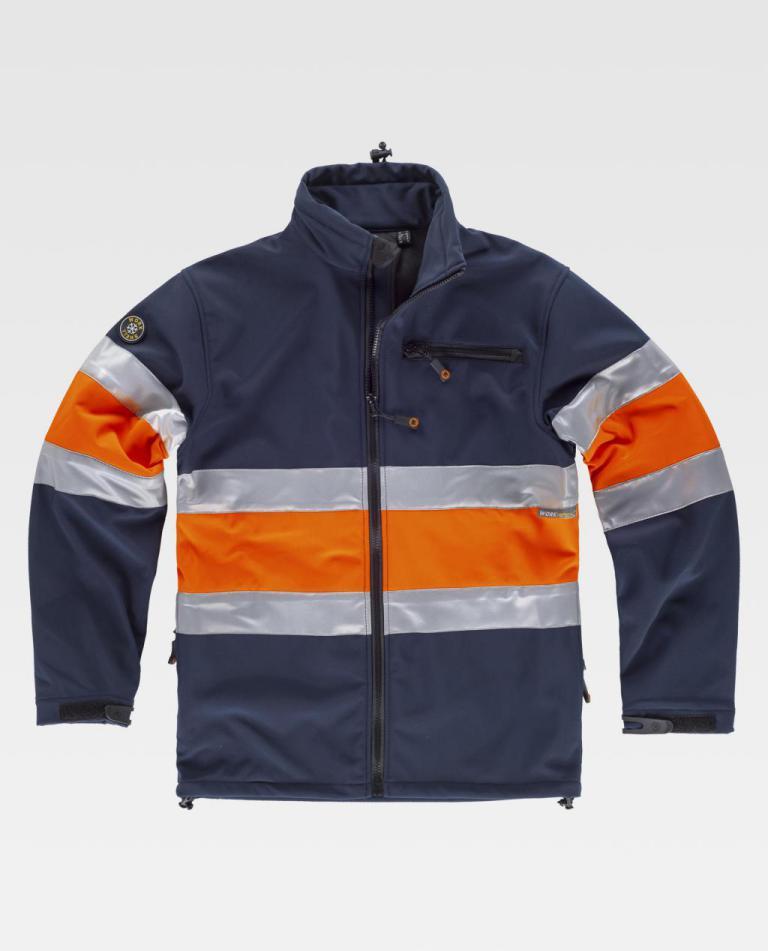 Workshell Workteam S9520 Marino / Naranja AV