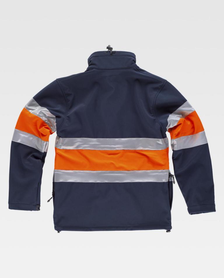 Workshell Workteam S9520 Marino / Naranja AV