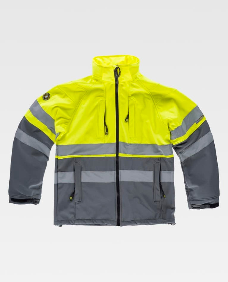 Workshell Workteam S9525 Gris / Amarillo AV