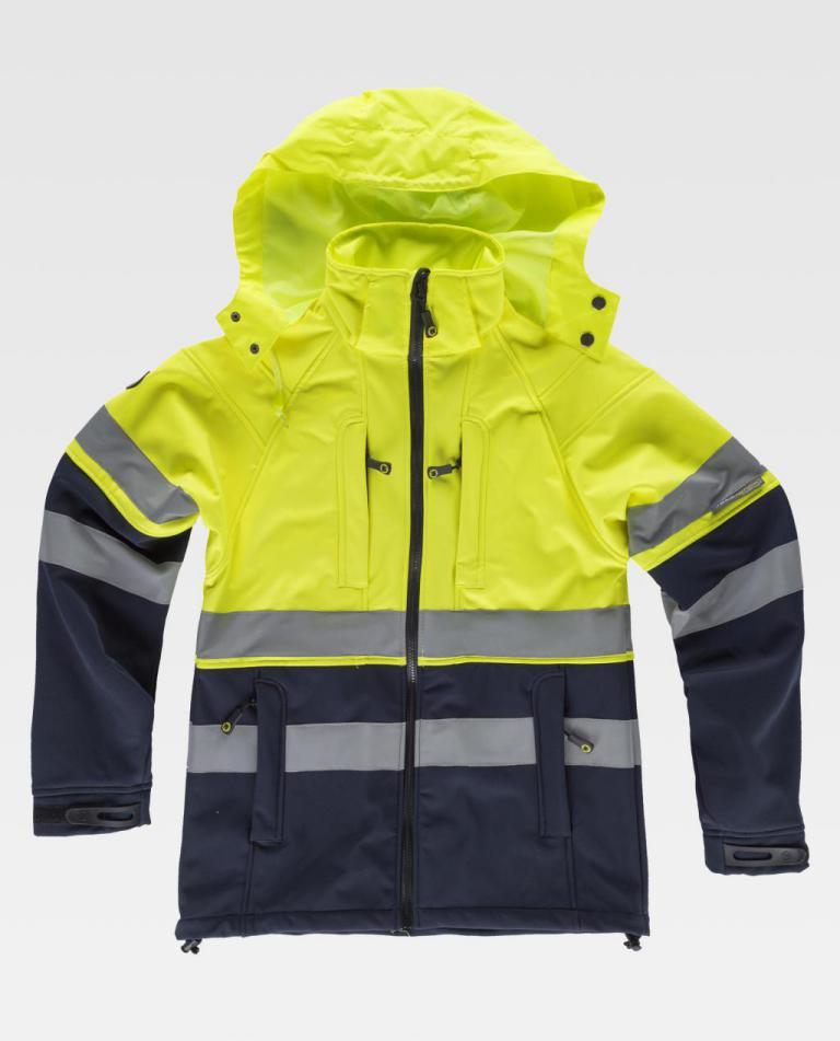 Workshell Workteam S9525 Marino / Amarillo AV