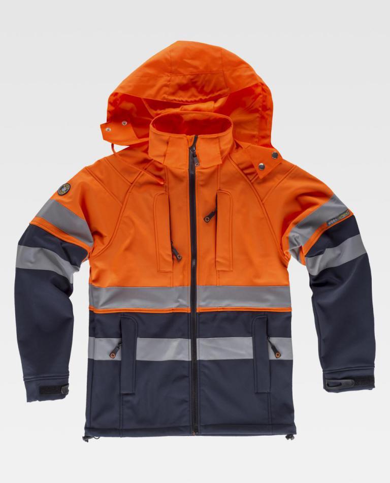Workshell Workteam S9525 Marino / Naranja AV
