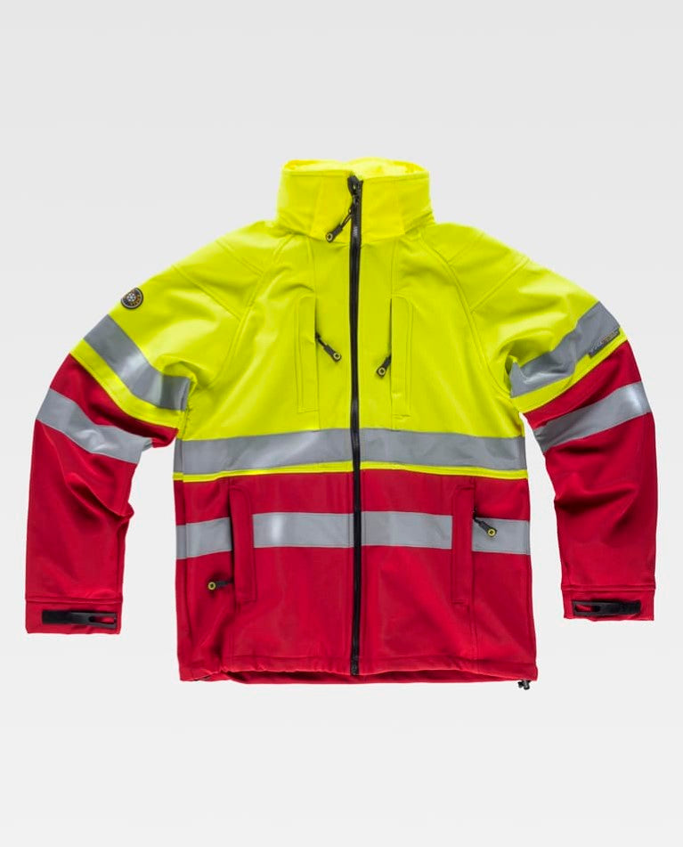Workshell Workteam S9525 Rojo / Amarillo AV