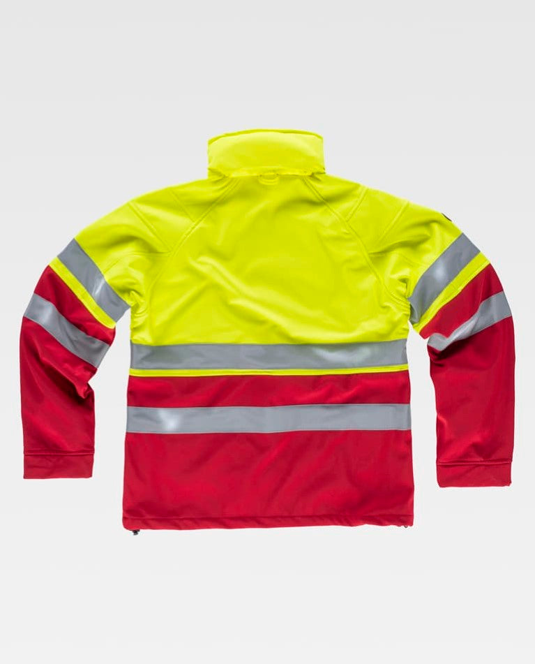 Workshell Workteam S9525 Rojo / Amarillo AV