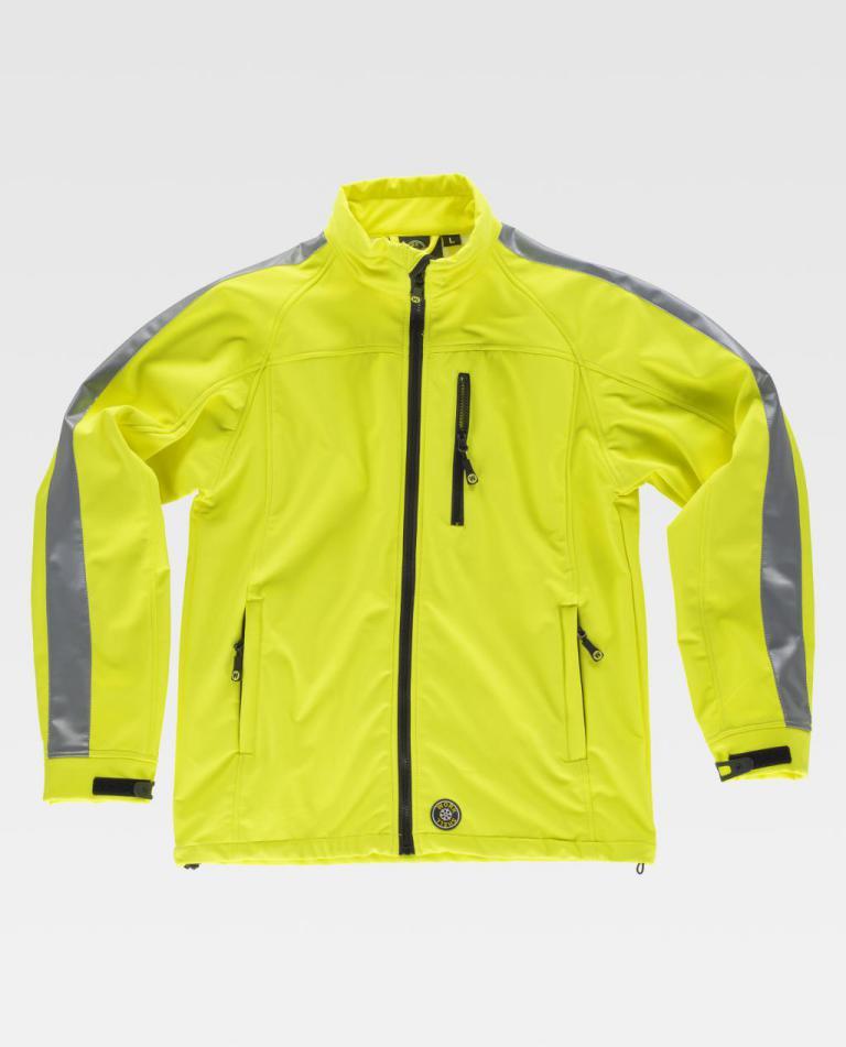 Workshell Workteam S9530 Amarillo Flúor
