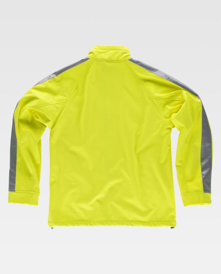 Workshell Workteam S9530 Amarillo Flúor