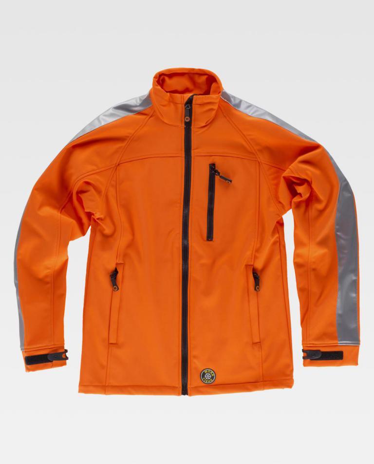 Workshell Workteam S9530 Naranja Flúor